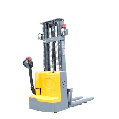 Compact Lightweight Electric Pallet Stacker with 2 Stage/3 Stage Mast for Easy Maneuvering