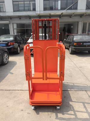Belift 200kg Battery Powered Mobile Cargo Goods Handling Semi Electric Stock Order Picker Trolley