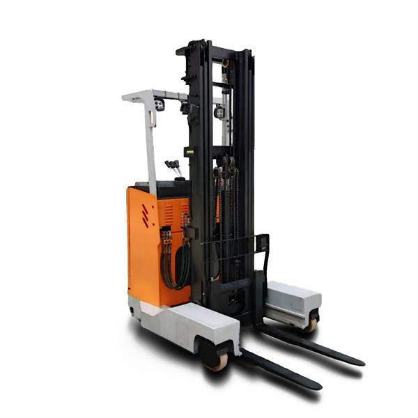 Full Electric Pallet Forklift Reach Truck  Counterbalance Reach truck 500 Kg Traction Motor