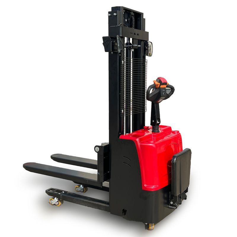 1.5 Ton Electric Pallet Stacker 1500kg Capacity 3M Lift Height