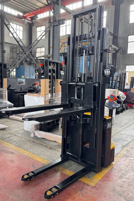 1.6 Ton Electric Walkie Stacker Forklift 1500kg Capacity 24V100Ah