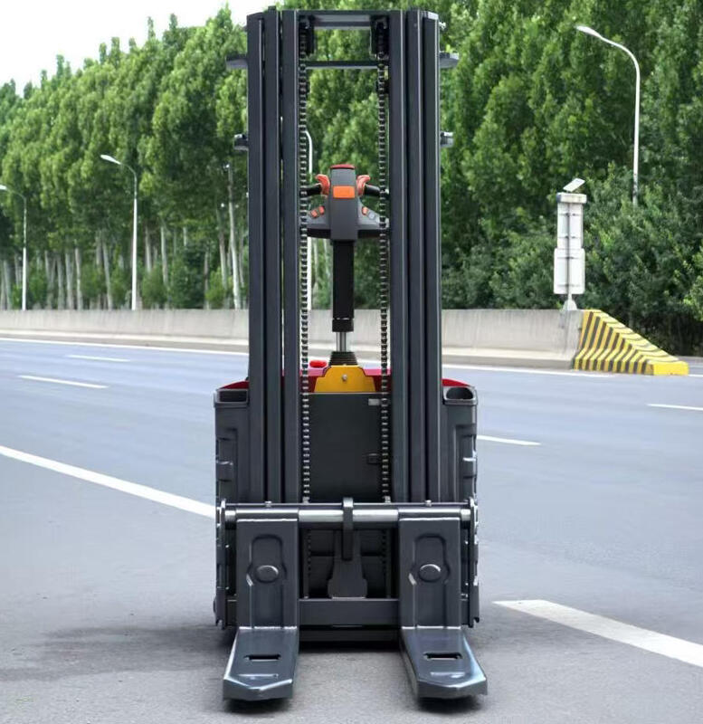Customized Full Electric Dual Lift Stacker 2 Ton Load 3 Meter Height for Safe Pallet Handling