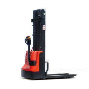 2 Cyclinder Electric Pallet Stacker Compact Size Easy Operation