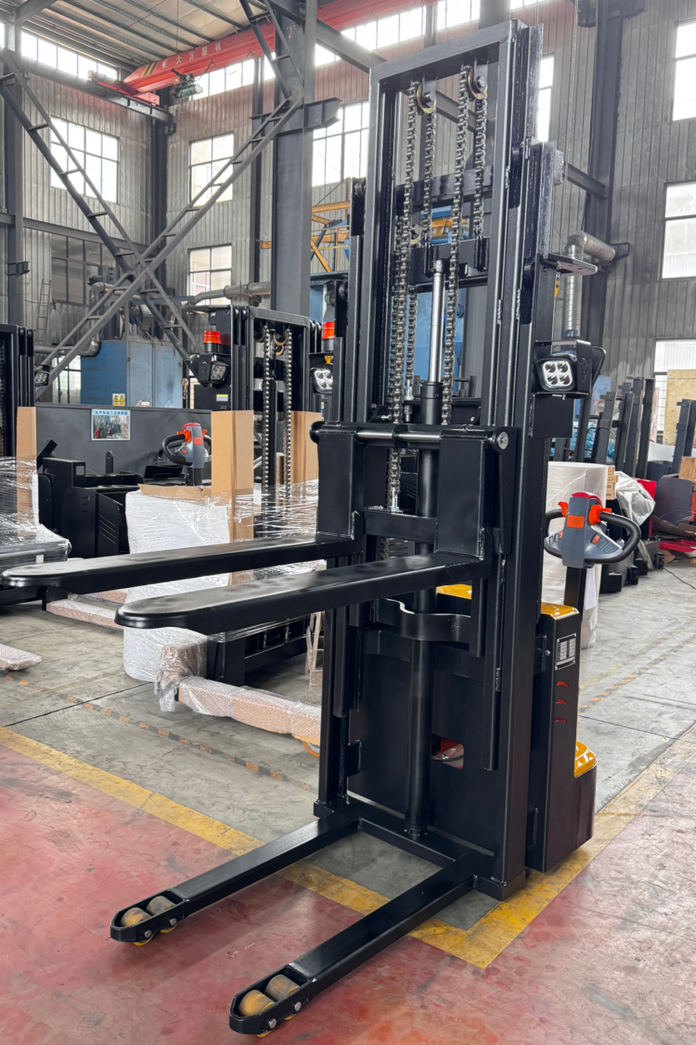 1.6 Ton Electric Walkie Stacker Forklift 1500kg Capacity 24V100Ah