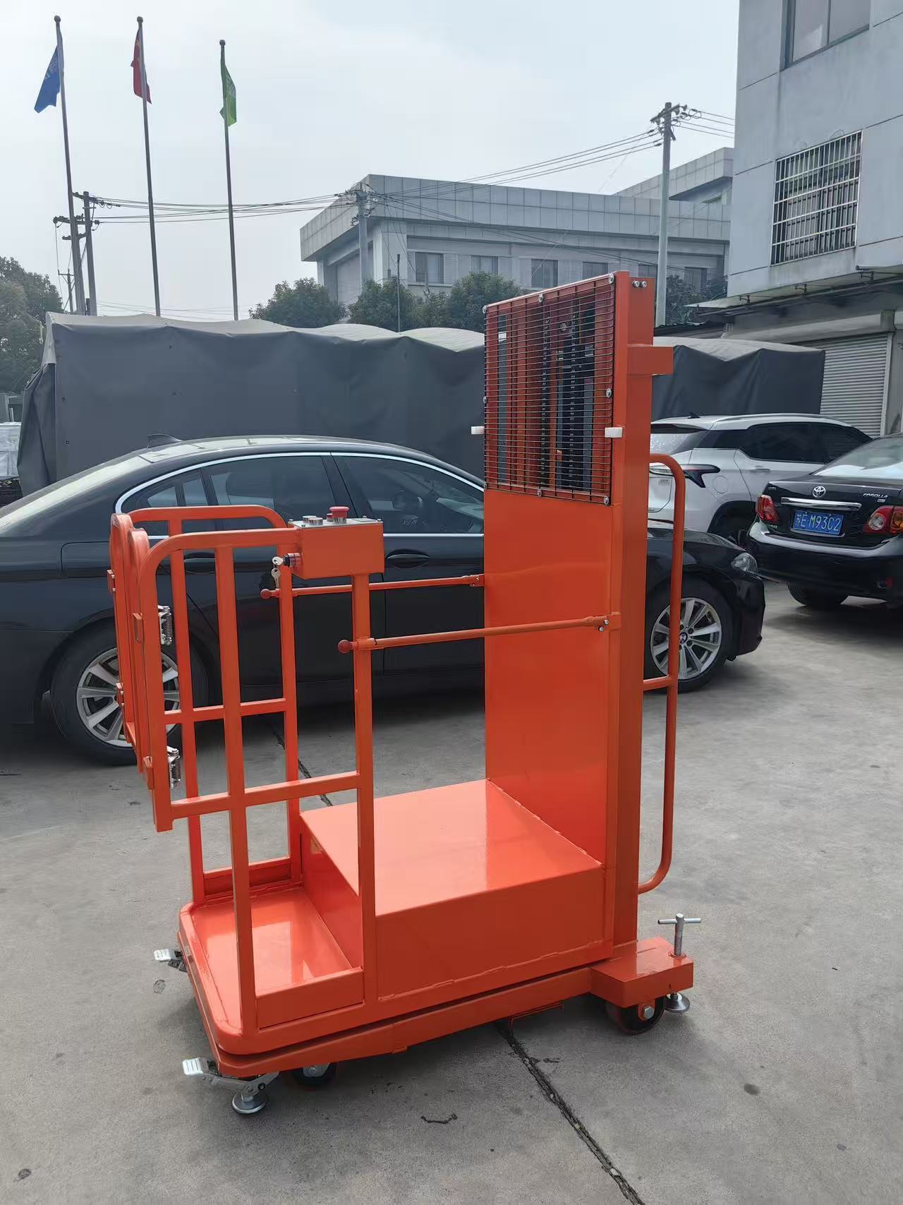 China High Quality Semi Electric Aerial Order Picker Order Picker Lift Electric Full Electric Aerial Order Picker for Sale