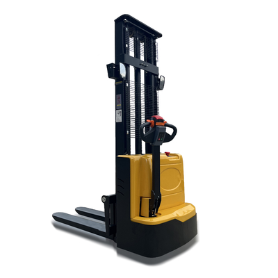 Elektrische Palletstapelaar 1500KG Laadvermogen 4500mm Hefhoogte